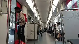 Inside metro 54 Gein Amsterdam 21 09 2023