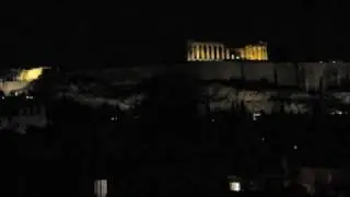 Earth Hour at the Acropolis 2010