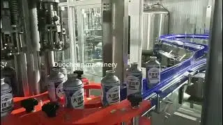 Aluminum bottle beer filling machine