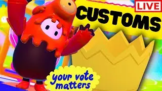 [LIVE] Fall Guys Season 4 Custom Matches with Viewers/Friends Open Votes - Free to Play