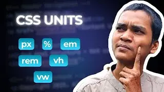 CSS Units in Hindi Explained (px, %, em, rem, vh, vw) | CSS Full Course for Beginners | HeyCoderJi