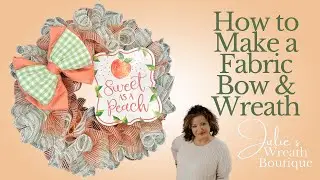 How to Make a Big Bow | How to Make a Ruffle Wreath | Dollar Tree Visor Bow | Easy Wreath Tutorial
