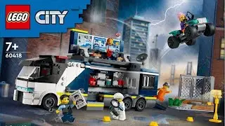 LEGO Police Mobile Crime Lab Truck - LEGO SET 60418 #lego #legocity #legopolice #legoplay #lego60418