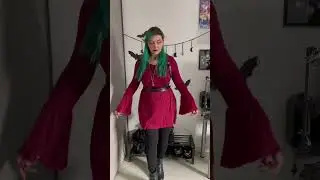 EVERYDAY ELF OUTFIT #darkfantasy #darkelf #darkfairy #elf #altfashion #gothgirl #gothfashion #outfit