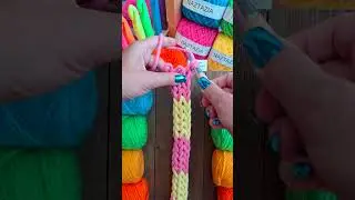 Crochet I-Cord Tube #shorts