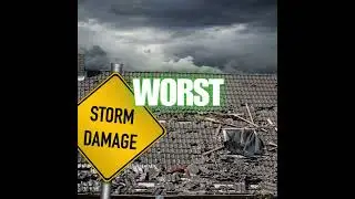 Storms can wreak your home's defense system, the roof!  #roofdamage  #stormdamage  #freeinspection