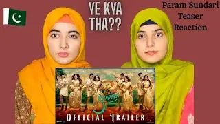 Param Sundari - Official Trailer Reaction | Sidharth M | Janhvi K | Dinesh V | Tushar J
