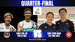 Tang/Tse vs Chen/Toh | France Open 2025 Highlights | Mixed Doubles Match