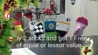 Sock Sale at El Camino Bike Shop- 4th Day of Christmas