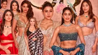 Hot Ladies At Anant Ambani - Radhika Merchant Sangeet Ceremony Party | Hotest Overloaded