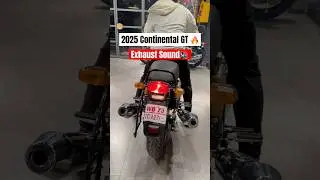 2025 Continental GT 650 Exhaust Sound #continentalgt650 #exhaustsound #exhaust #gt650 #continentalgt