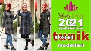 Modaselvim Ekoseli Tunik Modelleri 2021