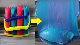 I believe you can guess the final color.#silicone #colormixing