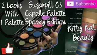 Doing 2 Looks With The C3 Capsule Palette From Sugarpill \ KittyKatBeauty