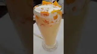 creamy mango custard #food #spice&#spark