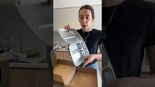 Обзор ланч-бокса из нержавеющей стали #школьныйланчбокс #ланчбоксизнержавеющейстали