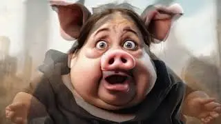 Girls in Anthro Pig TF Female Animal Transformations