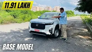 Big NO to Creta❌️ | Honda Elevate SV Base Model Detailed Walkaround Review 2025