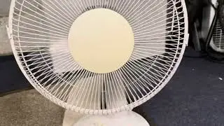 2019 mainstays desk fan (trash find)