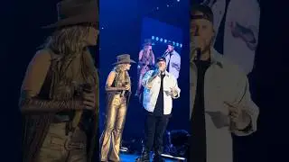 Jelly Roll brought Lainey Wilson to tears during her Nashville concert with a heartfelt speech.