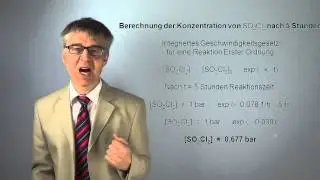 PC&Uuml;35 Reaktionsmischung und Reaktionszeit - Partialdr&uuml;cke in einer Reaktionsmischung nach Teilumsatz