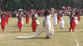 ১৬ডিসেম্বর মহান বিজয় দিবস উপলক্ষে স্কুল কলেজ পড়ুয়া শিক্ষার্থীদের ডিসপ্লে