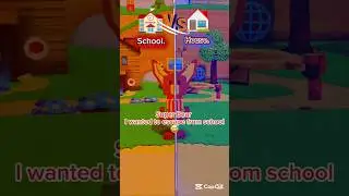 Super Bear Adventure VS . I wanted to escape from school #superbearadventure #superbear #shorts