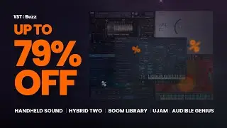 Предложения VSTBuzz №25/2023 &mdash; скидки до 79% на Audible Genius, портативные звуковые устройства, UJAM, BOOMLibrary и HybridTwo