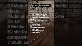 Railway employees benefits #railway #rrbntpc #assistantlocopilot #railwayexam #locomotive #locopilot
