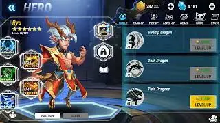 my new hero RYU #divmob #gameplay #games #heroesinfinity #shorts