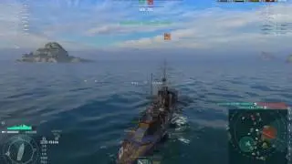World of Warships, Hashidate, Japanese T1 Cruiser, CoOp - Gameplay