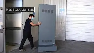Mupi Digital com Rodas + Trav&atilde;o 👌 | by PARTTEAM & OEMKIOSKS