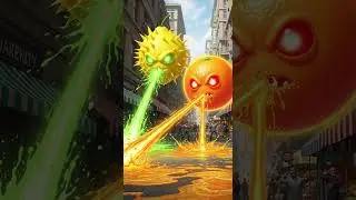 🎬 &ldquo;Lemon Monster vs Orange Monster &ndash; Citrus Showdown!&rdquo; #LemonVsOrangeMonster