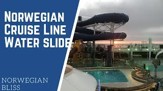 Water slide on Norwegian Bliss