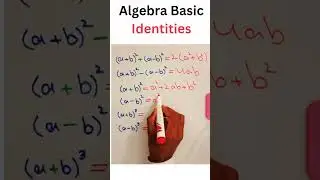 Algebra Basic Identities & Formulas &ndash; Easy Short Tricks to Remember Them Fast!