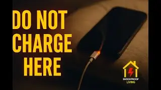 Do NOT Charge Your Phone Here at Night
