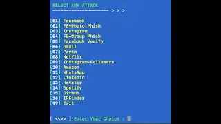 How to install Tphish in Github and Kali Linux | How to Hack any Social Media Account