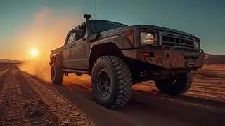 Off-Road Beast Reflections &ndash; 4K Truck Wallpaper for Home Display | 4K Frame TV Art