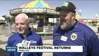 Walleye Festival returns to Freeland