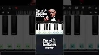 The Godfather - Main Theme | Piano Cover By DJ | Pianist DJ | Walk Band #shorts