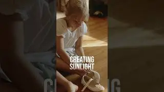 Recreating sunlight for a legacy film interview #documentary #filmmaking #cinematiclighting