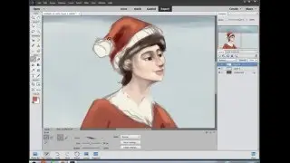 Speedpaint [41] Snow - Happy Holidays!