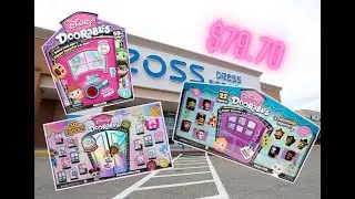 Opening A SEVENTY DOLLAR Doorables haul from ROSS! #unboxing #haul
