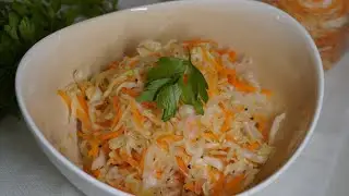 РЕЦЕПТ КВАШЕНОЙ КАПУСТЫ| ЛЕГКО И ВКУСНО!|&ldquo;You&rsquo;ve Never Made Sauerkraut(cabbage salad) LikeThis!