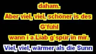 Karaoke-Vül schöner is das G'fühl-neu.flv