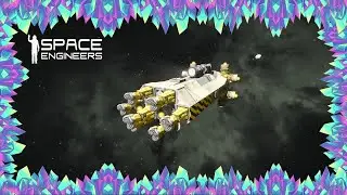 Geode Lance Large Grid Miner Showcase | Space Engineers