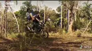 Tiktok tending bike stunt vedio himalayan