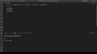 Math Interpreter -Problem Set 1 (CS50's Introduction to Programming with Python)
