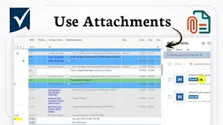 How to use attachments in Smartsheet (For Easy File Access)