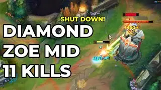 ZOE GAME vs Taliyah Season 10 - Sentrial